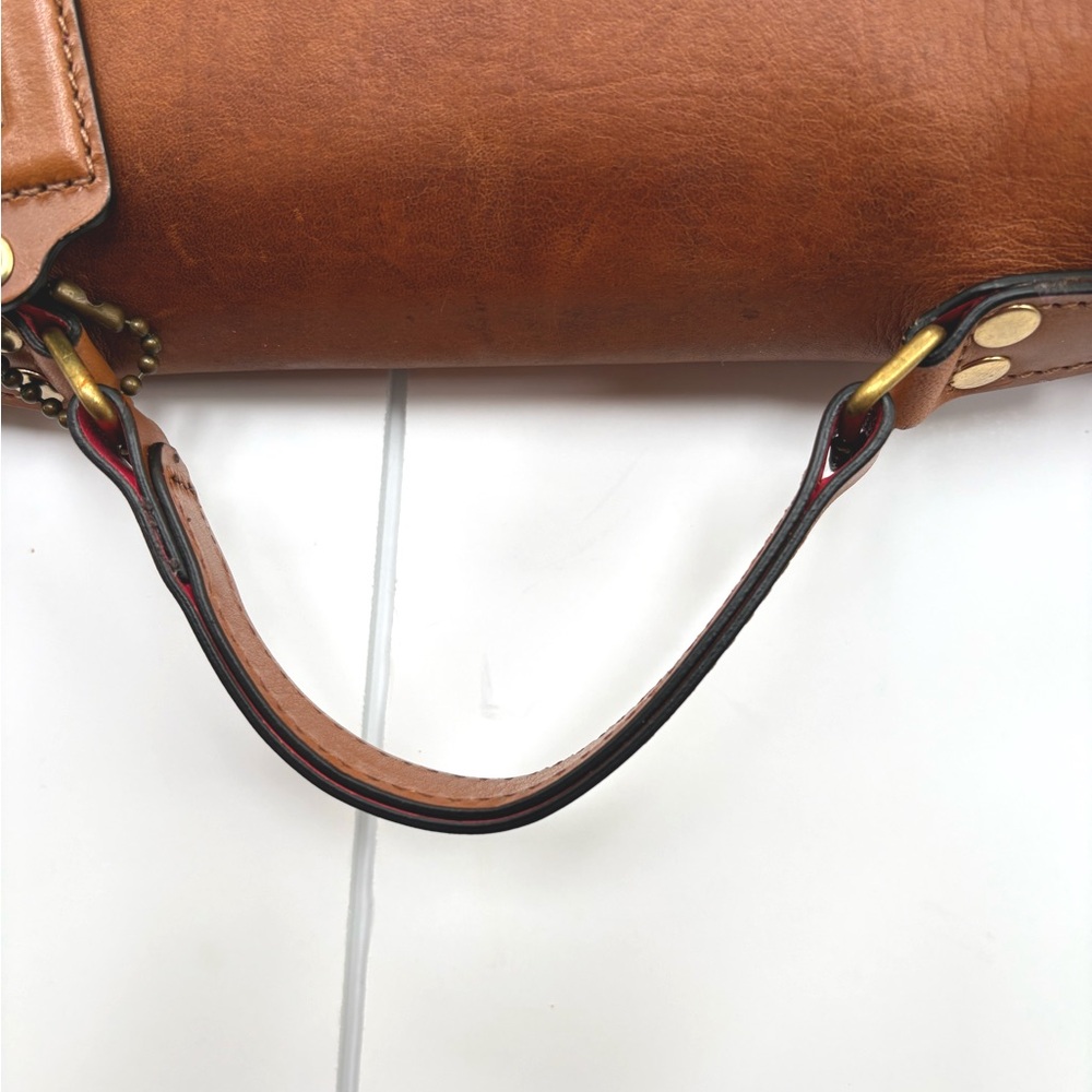 Vintage Coach Unisex Metropolitan Messenger Bag with Turnlock and Shoulder Strap - Picture 11 of 12